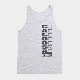 Charcoal Vertical Logo Tank Top